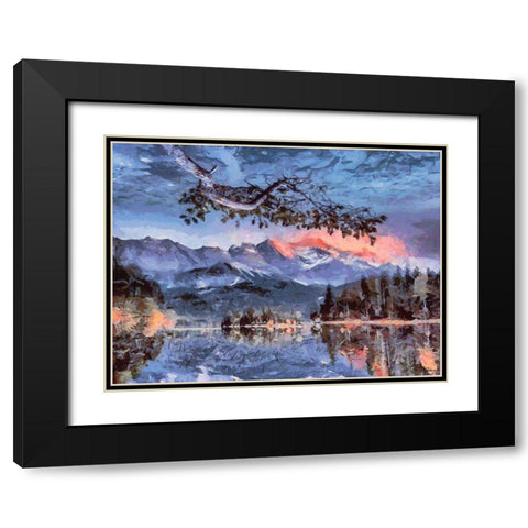 Great National Parks X Black Modern Wood Framed Art Print with Double Matting by Medeiros, Celito