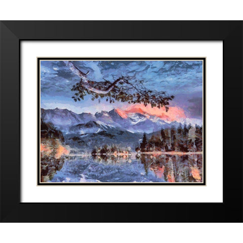 Great National Parks X Black Modern Wood Framed Art Print with Double Matting by Medeiros, Celito