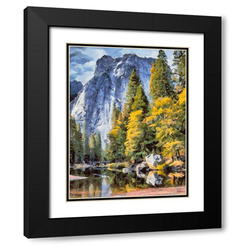 Great National Parks XI Black Modern Wood Framed Art Print with Double Matting by Medeiros, Celito
