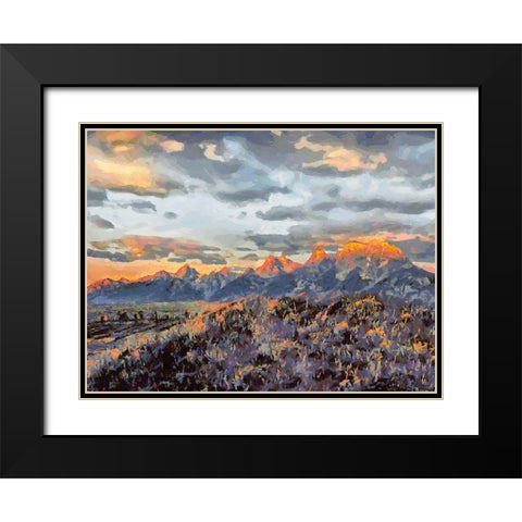 Great National Parks XII Black Modern Wood Framed Art Print with Double Matting by Medeiros, Celito