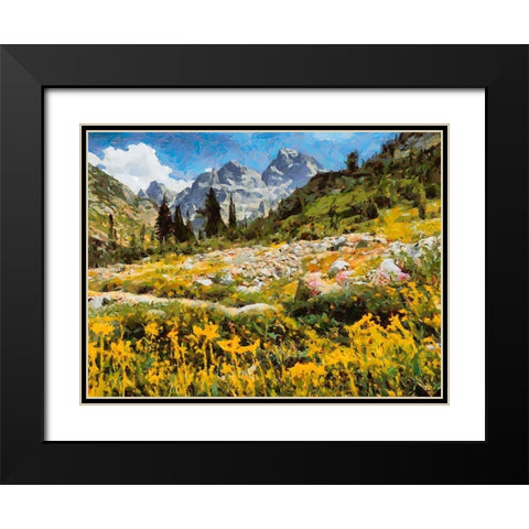 Great National Parks XIII Black Modern Wood Framed Art Print with Double Matting by Medeiros, Celito