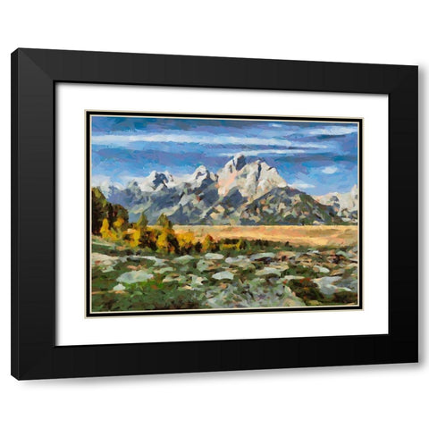 Great National Parks XIV Black Modern Wood Framed Art Print with Double Matting by Medeiros, Celito