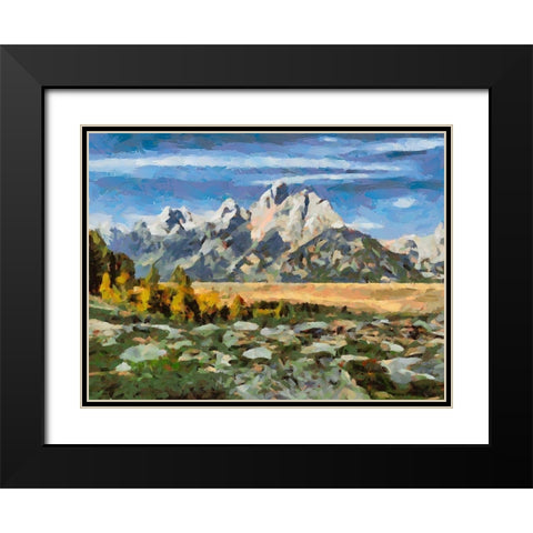 Great National Parks XIV Black Modern Wood Framed Art Print with Double Matting by Medeiros, Celito