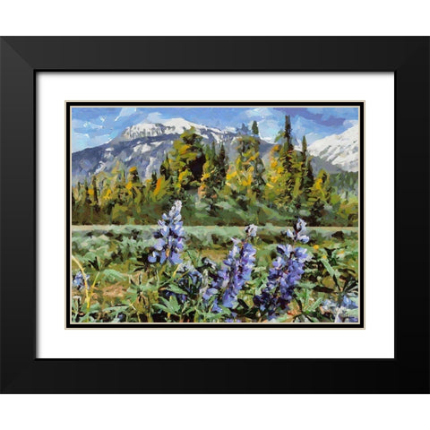 Great National Parks XV Black Modern Wood Framed Art Print with Double Matting by Medeiros, Celito