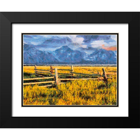 Great National Parks XVII Black Modern Wood Framed Art Print with Double Matting by Medeiros, Celito