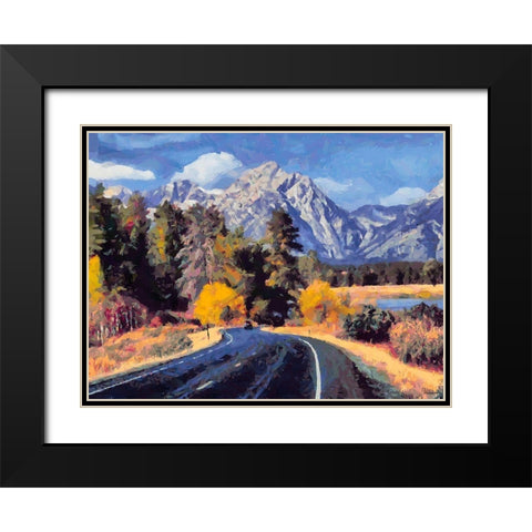 Great National Parks XIX Black Modern Wood Framed Art Print with Double Matting by Medeiros, Celito