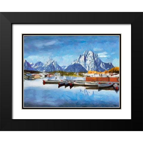 Great National Parks XX Black Modern Wood Framed Art Print with Double Matting by Medeiros, Celito
