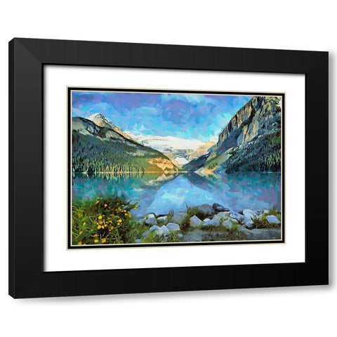 Great National Parks XXVII Black Modern Wood Framed Art Print with Double Matting by Medeiros, Celito