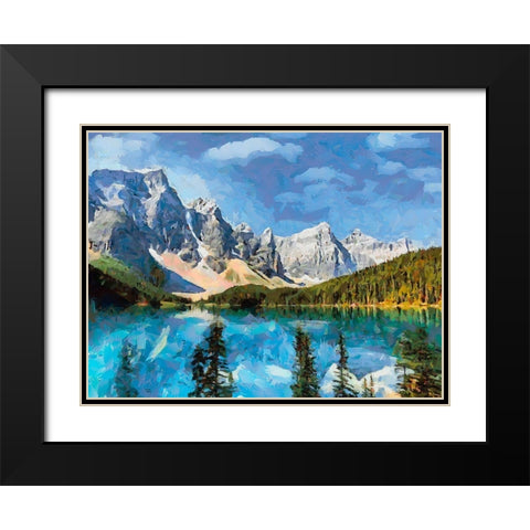 Great National Parks XXIX Black Modern Wood Framed Art Print with Double Matting by Medeiros, Celito