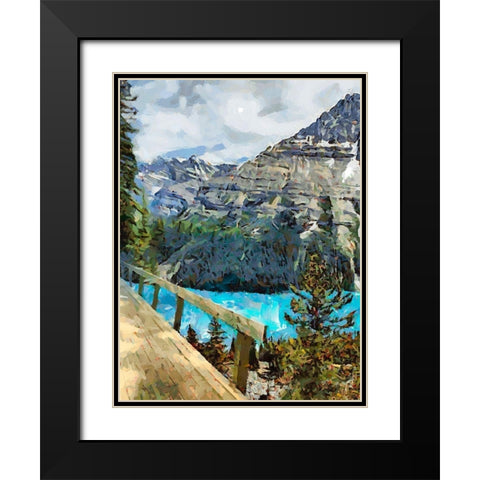 Great National Parks XXXI Black Modern Wood Framed Art Print with Double Matting by Medeiros, Celito