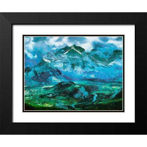 Great National Parks XXXIII Black Modern Wood Framed Art Print with Double Matting by Medeiros, Celito