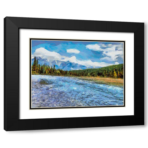 Great National Parks XXXIV Black Modern Wood Framed Art Print with Double Matting by Medeiros, Celito