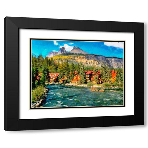 Great National Parks XXXV Black Modern Wood Framed Art Print with Double Matting by Medeiros, Celito