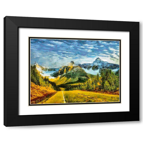 Great National Parks XXXIX Black Modern Wood Framed Art Print with Double Matting by Medeiros, Celito