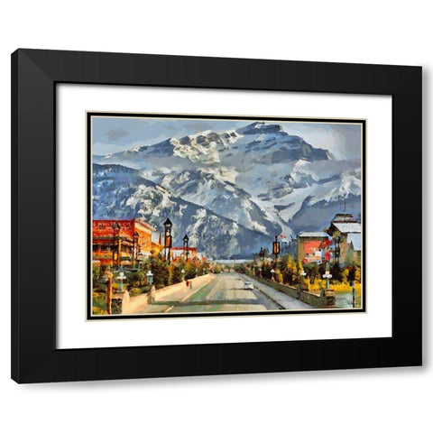 Great National Parks XLI Black Modern Wood Framed Art Print with Double Matting by Medeiros, Celito
