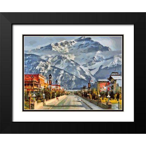 Great National Parks XLI Black Modern Wood Framed Art Print with Double Matting by Medeiros, Celito