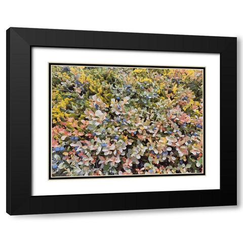 Beautiful nature in Iceland LIX Black Modern Wood Framed Art Print with Double Matting by Medeiros, Celito