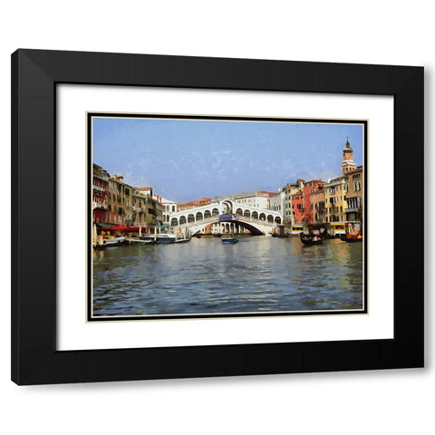 Travel Destination around the World III Black Modern Wood Framed Art Print with Double Matting by Medeiros, Celito