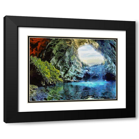 Travel Destination around the World XXXV Black Modern Wood Framed Art Print with Double Matting by Medeiros, Celito