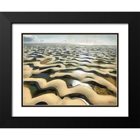 Travel Destination around the World XXXVIII Black Modern Wood Framed Art Print with Double Matting by Medeiros, Celito