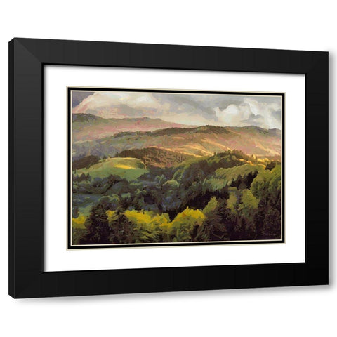 Travel Destination around the World XXXIX Black Modern Wood Framed Art Print with Double Matting by Medeiros, Celito