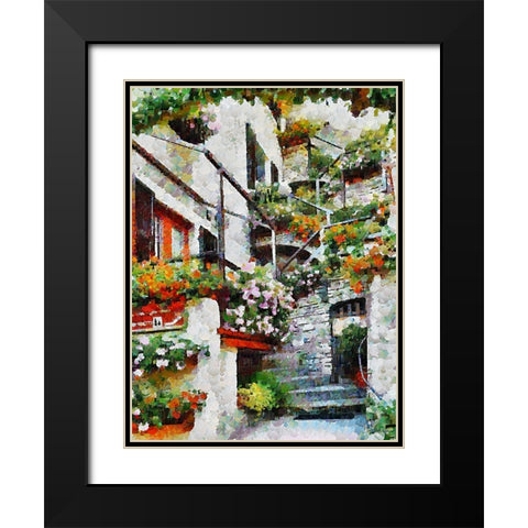 Atmosphere in Southern Cities XXVII Black Modern Wood Framed Art Print with Double Matting by Medeiros, Celito