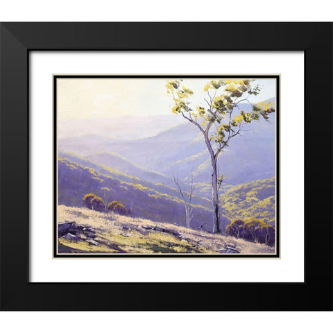 Afternoon Light Baathurst Black Modern Wood Framed Art Print with Double Matting by Gercken, Graham