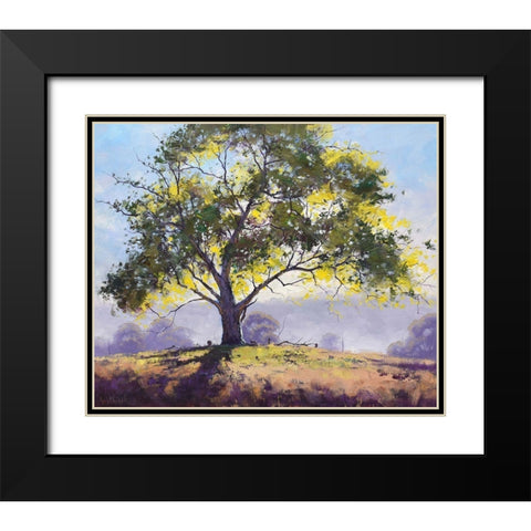 Sofala Gum Black Modern Wood Framed Art Print with Double Matting by Gercken, Graham