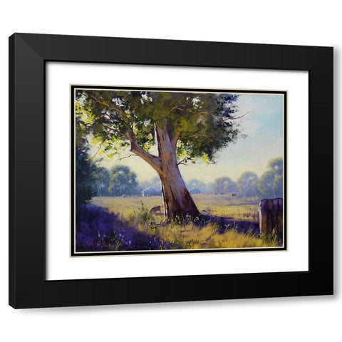 Prints of Farms Black Modern Wood Framed Art Print with Double Matting by Gercken, Graham