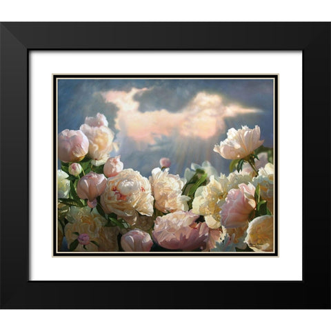 To the Light Black Modern Wood Framed Art Print with Double Matting by Kopania, Zbigniew