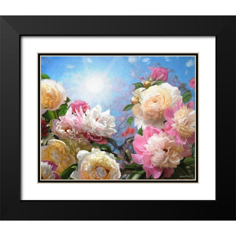 Towards the Sun Black Modern Wood Framed Art Print with Double Matting by Kopania, Zbigniew