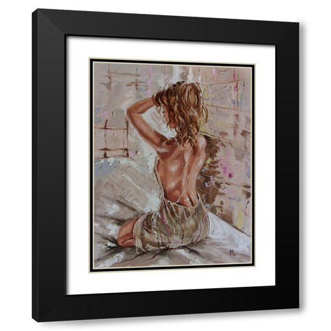 Light in the Room Black Modern Wood Framed Art Print with Double Matting by Luniak, Monika