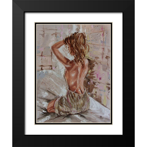 Light in the Room Black Modern Wood Framed Art Print with Double Matting by Luniak, Monika