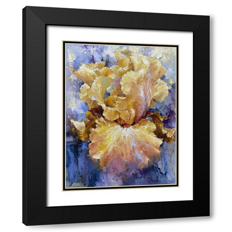 Sun Dance Black Modern Wood Framed Art Print with Double Matting by Singatullin, Marsel