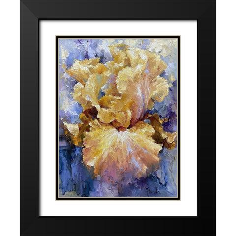 Sun Dance Black Modern Wood Framed Art Print with Double Matting by Singatullin, Marsel