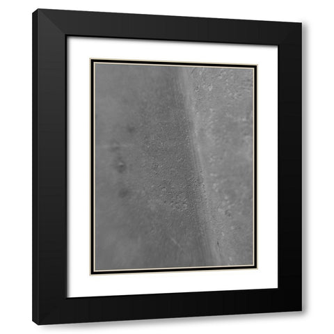 Gray Ridge I Black Modern Wood Framed Art Print with Double Matting by Grayscale