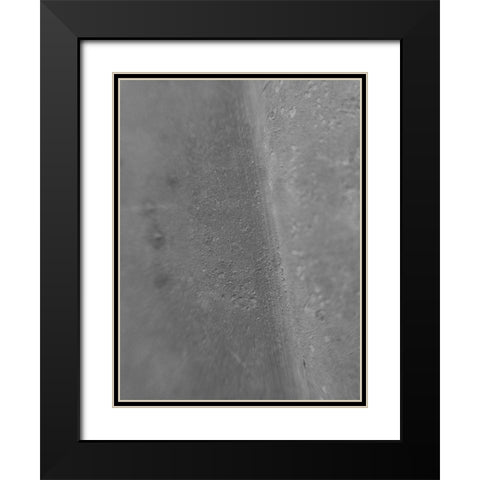 Gray Ridge I Black Modern Wood Framed Art Print with Double Matting by Grayscale