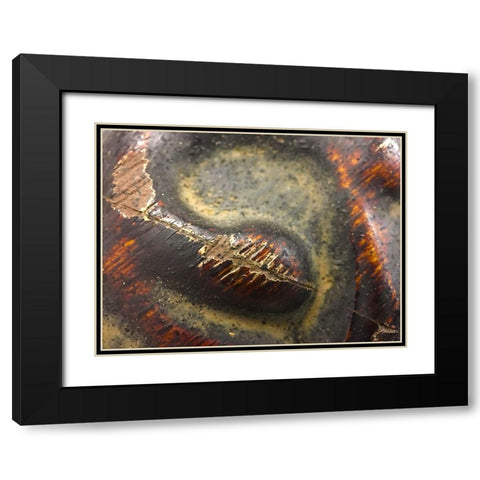Frame Pic V Black Modern Wood Framed Art Print with Double Matting by Grayscale