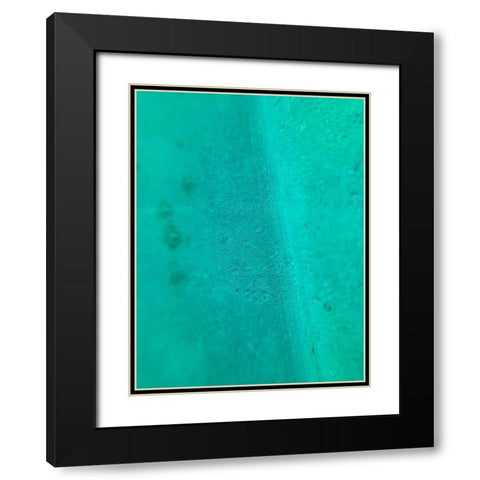 Oxidized Metal VI Black Modern Wood Framed Art Print with Double Matting by Grayscale