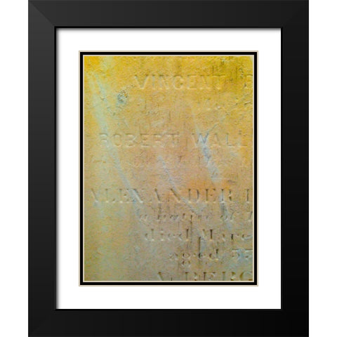 Mausoleum I Black Modern Wood Framed Art Print with Double Matting by Grayscale