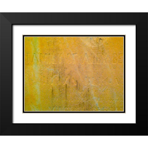 Mausoleum II Black Modern Wood Framed Art Print with Double Matting by Grayscale