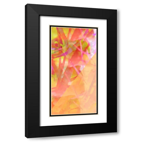 Wayfinder B Black Modern Wood Framed Art Print with Double Matting by Popcorn