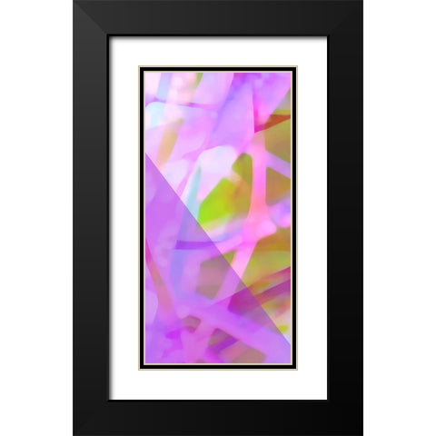 Wayfinder C Black Modern Wood Framed Art Print with Double Matting by Popcorn