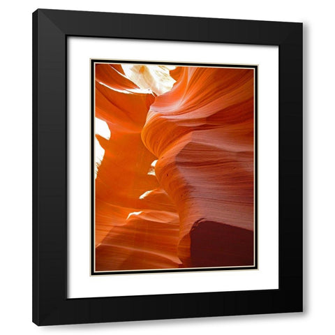 Antelope Canyon IV Black Modern Wood Framed Art Print with Double Matting by Popcorn