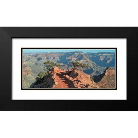 Grand Canyon 11: South Kaibab I Black Modern Wood Framed Art Print with Double Matting by Popcorn