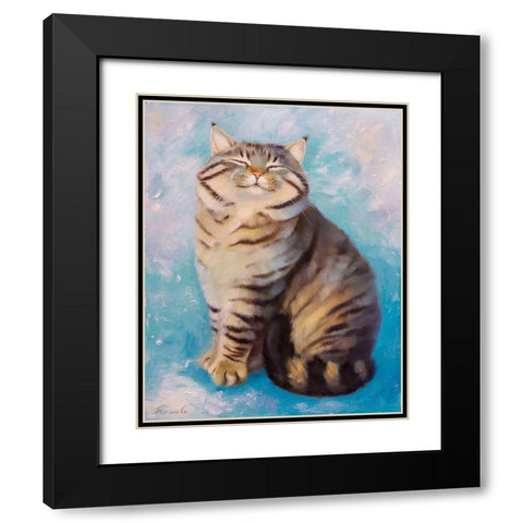 March Black Modern Wood Framed Art Print with Double Matting by Kotinova, Galina