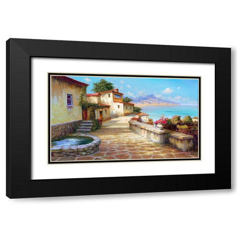 South afternoon Black Modern Wood Framed Art Print with Double Matting by Milyukov, Alexey