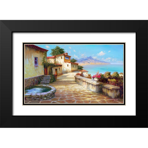 South afternoon Black Modern Wood Framed Art Print with Double Matting by Milyukov, Alexey