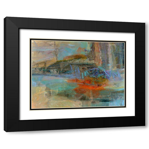 Emergence IV Black Modern Wood Framed Art Print with Double Matting by Tienhaara, Michael