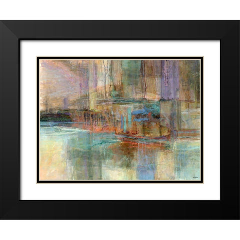 Emergence VI Black Modern Wood Framed Art Print with Double Matting by Tienhaara, Michael